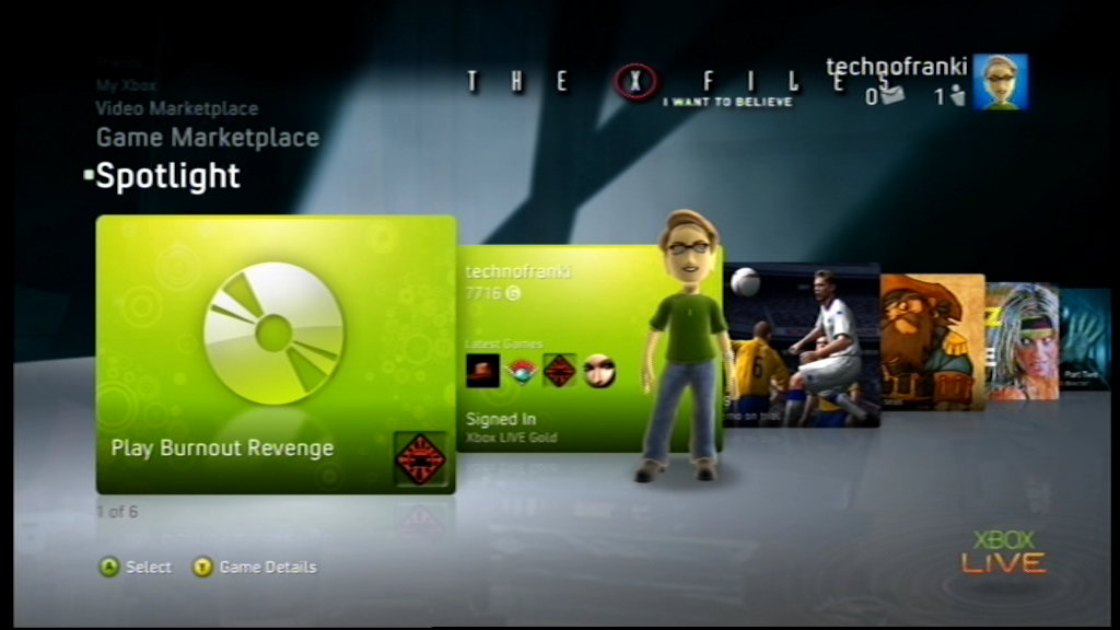 E3 2008: New Xbox Experience Preview - GameSpot