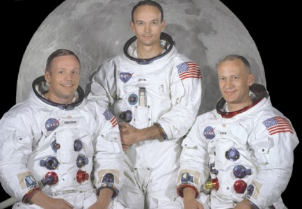 The Apollo 11 crew - Neil Alden Armstrong, Michael Collins and Edwin Eugene ‘Buzz’ Aldrin, Jr 